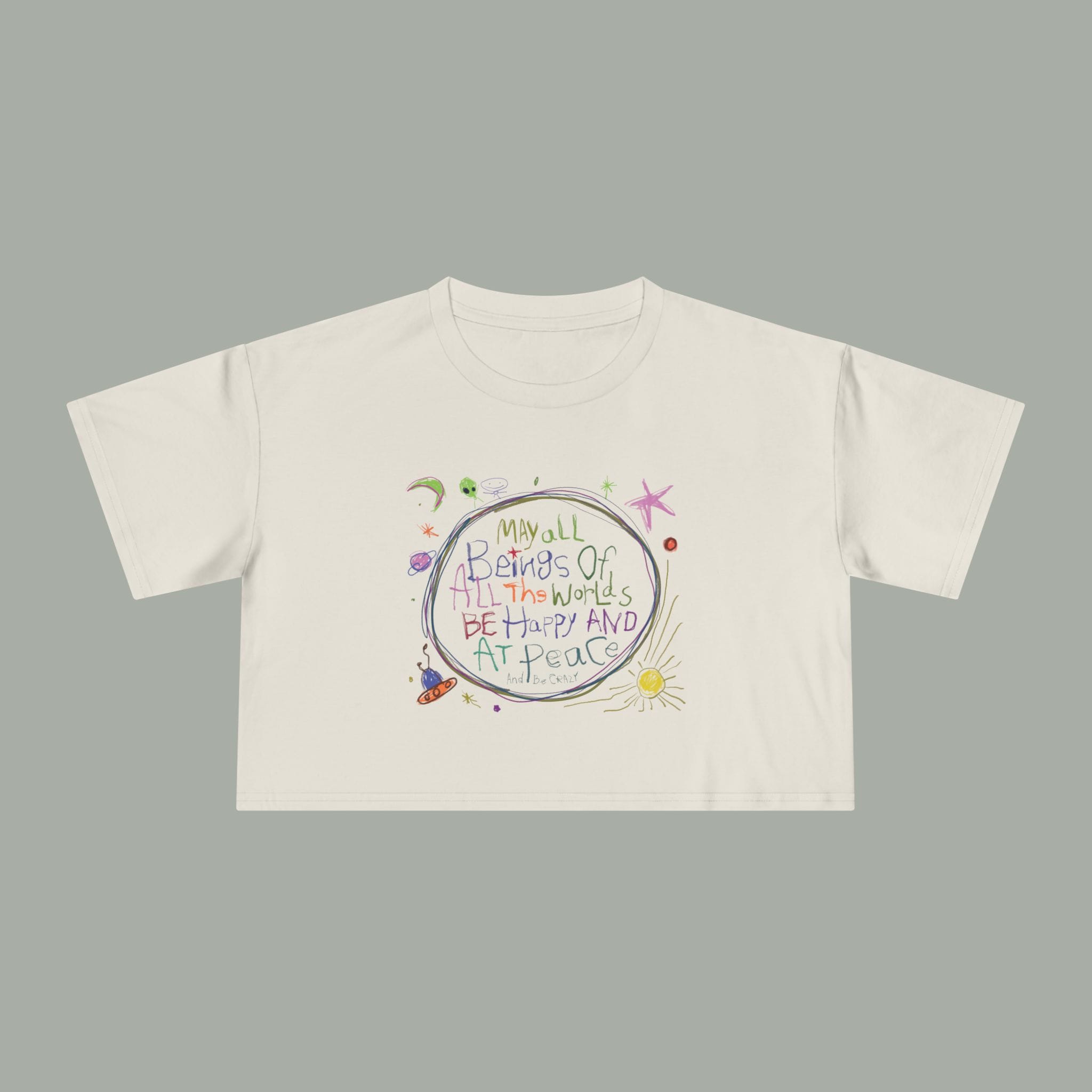 Be Happy Crop Tee - Image 9