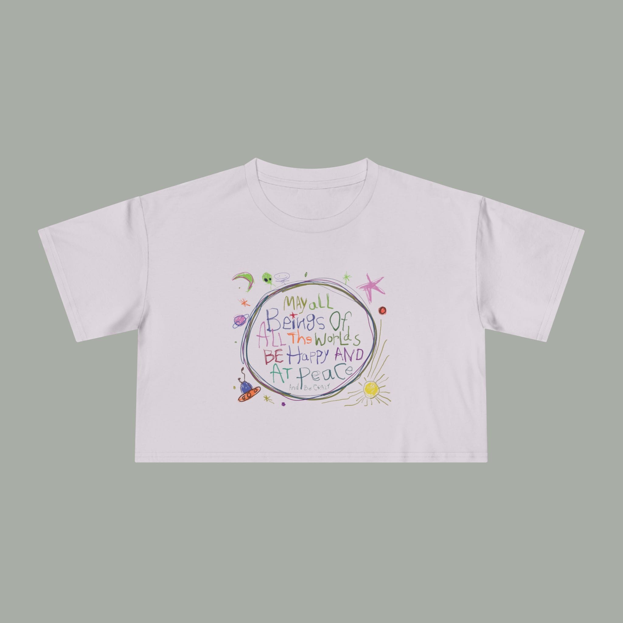 Be Happy Crop Tee - Image 17