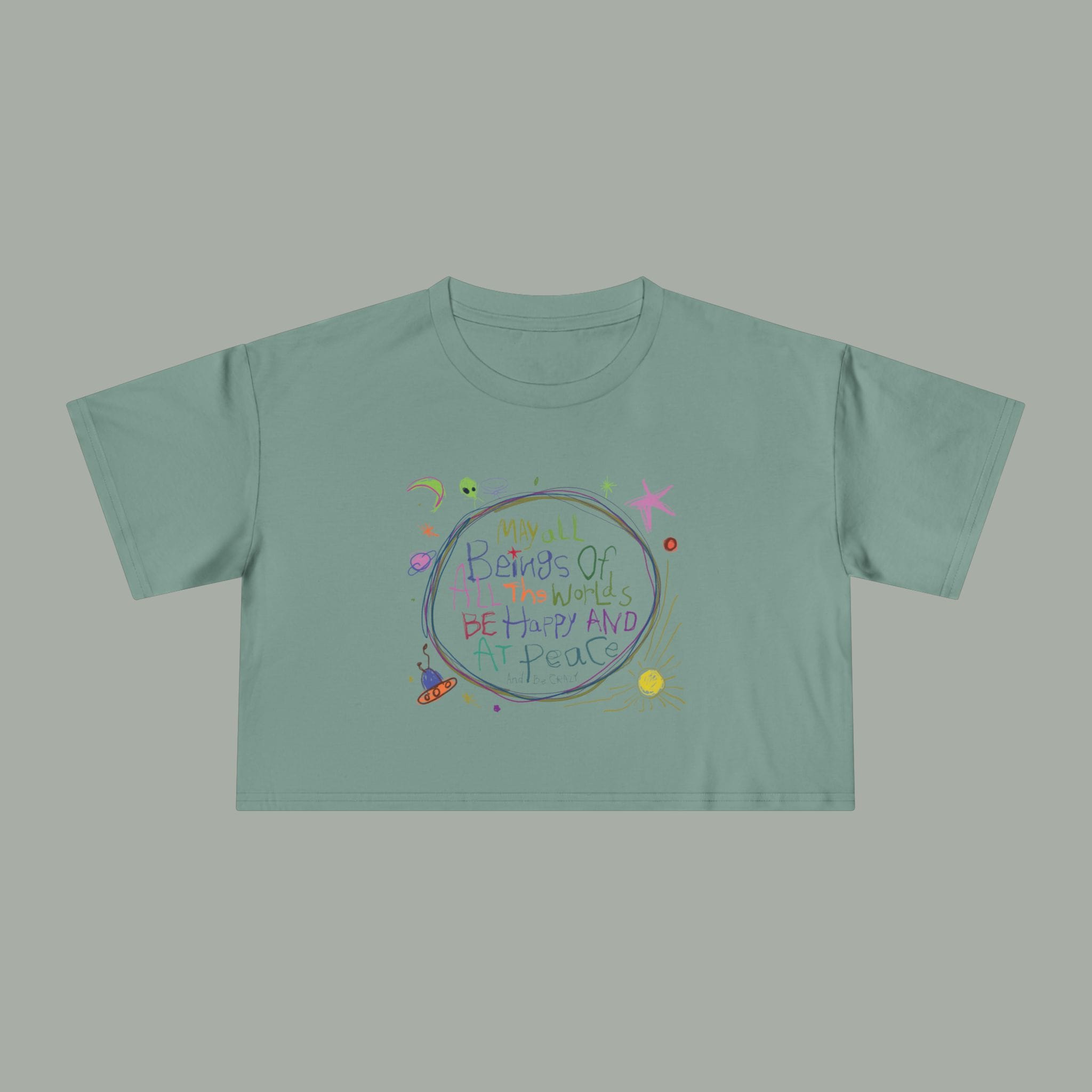 Be Happy Crop Tee - Image 15