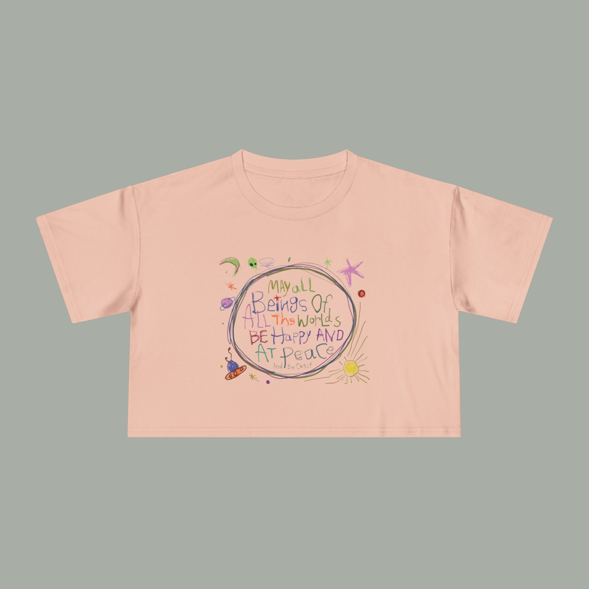 Be Happy Crop Tee - Image 7
